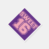 Sweet sixteen Napkins Servet (Hoek)
