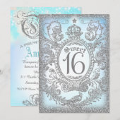 Sweet Sixteen Once Upon A Time Princess Kaart (Voorkant / Achterkant)