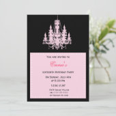 Sweet Sixteen-partij Uitnodiging (Staand voorkant)