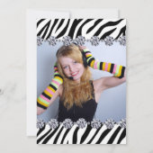 Sweet Sixteen-partij uitnodiging (Achterkant)