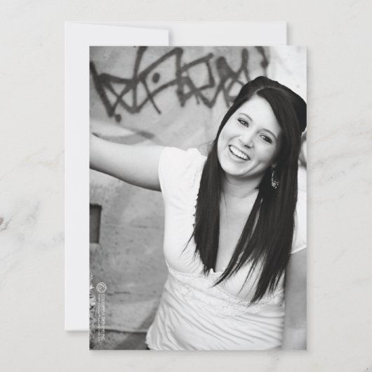 Sweet Sixteen-partij uitnodiging (Achterkant)