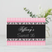 Sweet Sixteen-partij Uitnodiging (Staand voorkant)