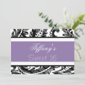 Sweet Sixteen-partij Uitnodiging (Staand voorkant)