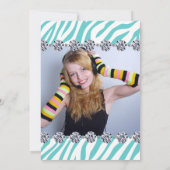 Sweet Sixteen-partij uitnodiging (Achterkant)