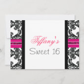 Sweet Sixteen-partij Uitnodiging (Voorkant)