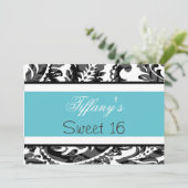 Sweet Sixteen-partij Uitnodiging (Staand voorkant)