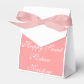 Sweet Sixteen Party Boxes - Favors - Gifts Bedankdoosjes (Voorkant Zijde)