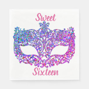 Sweet sixteen party servetten