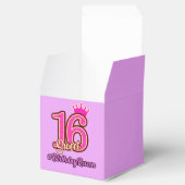 Sweet Sixteen Princess Crown, 16th Birthday Queen Bedankdoosjes (Geopend)