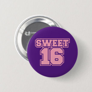Sweet Sixteen Ronde Button 5,7 Cm