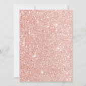 Sweet Sixteen roos gousvonk Kaart (Achterkant)