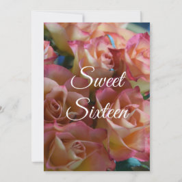 Sweet Sixteen Rozen 16e verjaardag Kaart