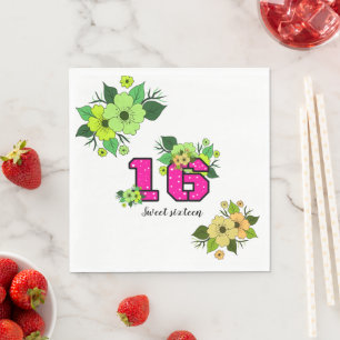 Sweet sixteen servet