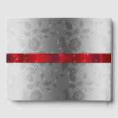 Sweet Sixteen, Sparkle, Red Satin, Guest Book Gastenboek (Achterkant)