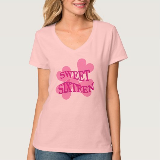 Sweet Sixteen T-Shirt (Voorkant)