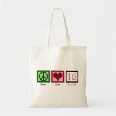 Sweet Sixteen Tote Bag (Voorkant)