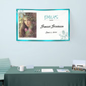 Sweet Sixteen, turquoise Spandoek (Beurs)