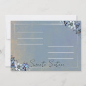 Sweet Sixteen uitnodiging (Achterkant)