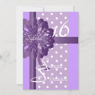 Sweet Sixteen Uitnodiging - Aanpassen