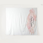 Sweet Sixteen Verjaardagsfeest Backdrop Foto Prop Wandkleed (Voorkant (horizontaal))