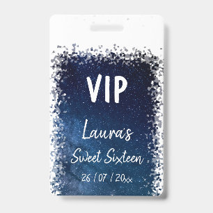 Sweet Sixteen VIP-badge Badge