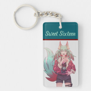 Sweet sixteen VTuber, anime  Sleutelhanger