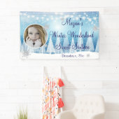 Sweet Sixteen, Winter Wonderland, Custom, Spandoek (Insitu)