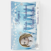Sweet Sixteen, Winter Wonderland, Custom, Spandoek (Verticaal)