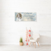 Sweet Sixteen, Winter Wonderland, Sneeuwvlokken, Spandoek (Insitu)