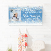Sweet Sixteen Winter Wonderland Snowflakes Spandoek (Insitu)