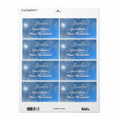 Sweet Sixteen, Winter Wonderland, Water Label (Full Sheet)