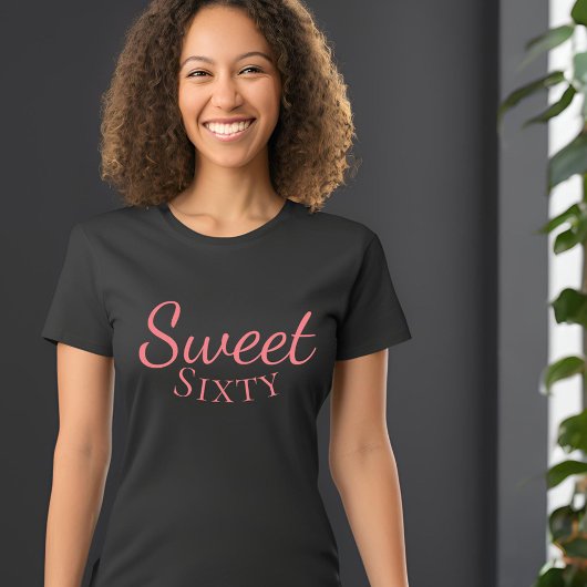 Sweet Sixty Funny 60ste verjaardag Tri-Blend Shirt