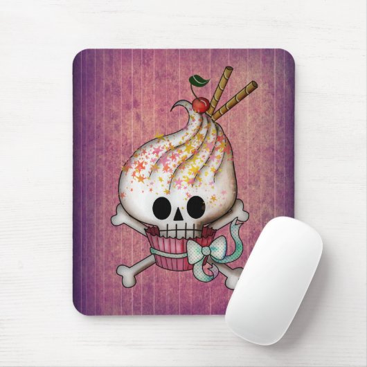 Sweet Skull Cupcake Muismat (Met muis)