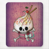 Sweet Skull Cupcake Muismat (Voorkant)