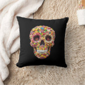 Sweet Skull Kussen (Deken)