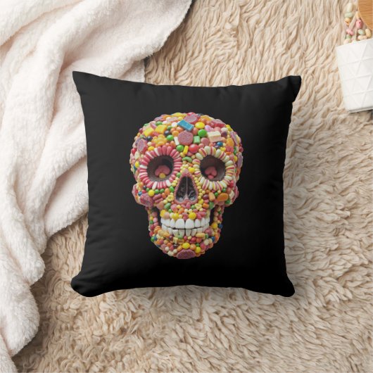 Sweet Skull Kussen (Deken)
