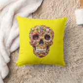 Sweet Skull Kussen (Deken)