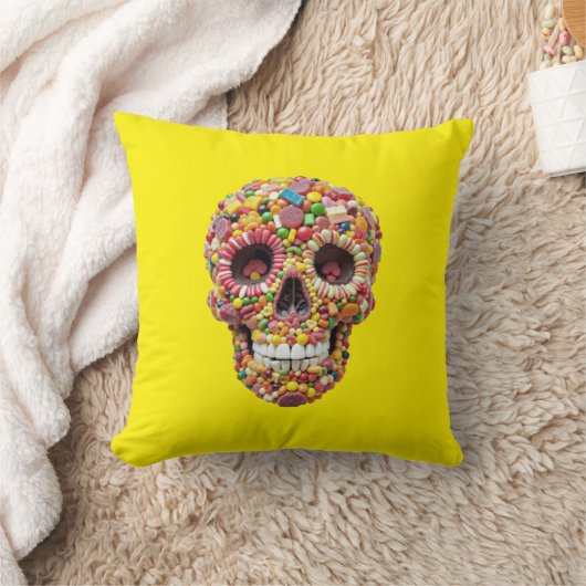 Sweet Skull Kussen (Deken)