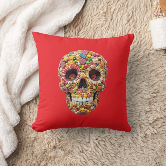 Sweet Skull Kussen (Deken)