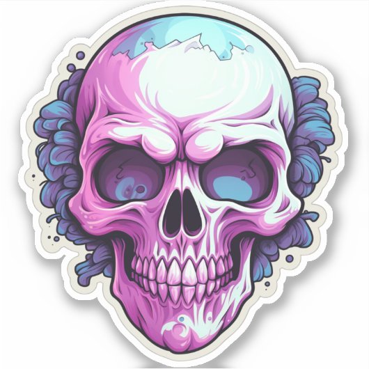 Sweet Skull Sticker (Voorkant)