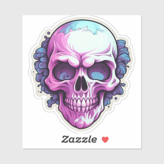 Sweet Skull Sticker (Vel)