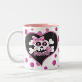 Sweet Skull Tweekleurige Koffiemok (Links)