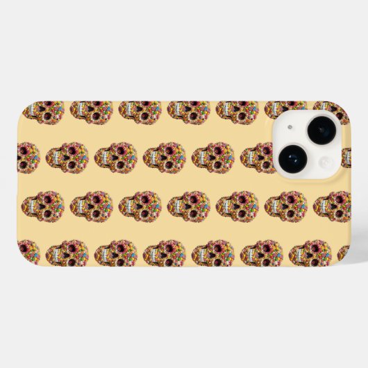 Sweet Skulls Case-Mate iPhone Case (Achterkant (horizontaal))