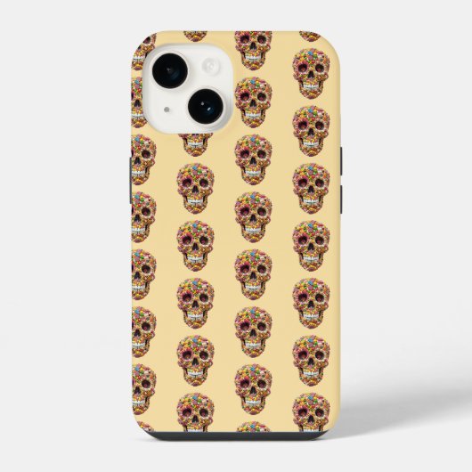 Sweet Skulls iPhone Hoesje (Achterkant)