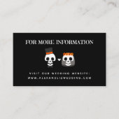 Sweet Skulls Weddenschap Website Informatiekaartje (Voorkant)
