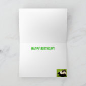 Sweet Skunk Birthday Kaart (Binnen)