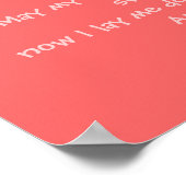 Sweet Slaap Prayer Aanpassen Poster (Hoek)