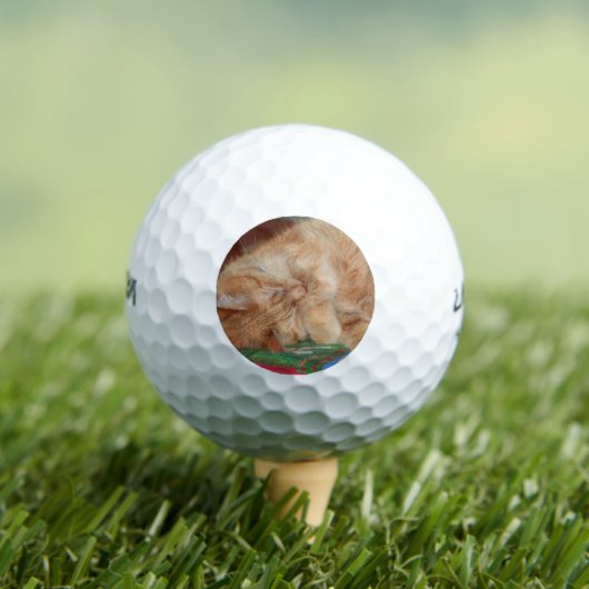Sweet Slaapende Ginger Boy Golfballen (Insitu Shirt)
