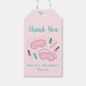 Sweet Slaapmaskers Favor Tag Cadeaulabel (Voorkant)