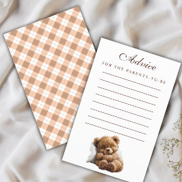 Sweet Sleeping Teddy Bear advies voor ouders-to-be Flyer